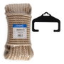 Edm Cuerda Yute Natural 3 Cabos Calibre 8 mm x 15 m