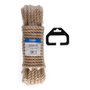 Edm Cuerda Yute Natural 3 Cabos 10 mm x 10 m Biodegradable
