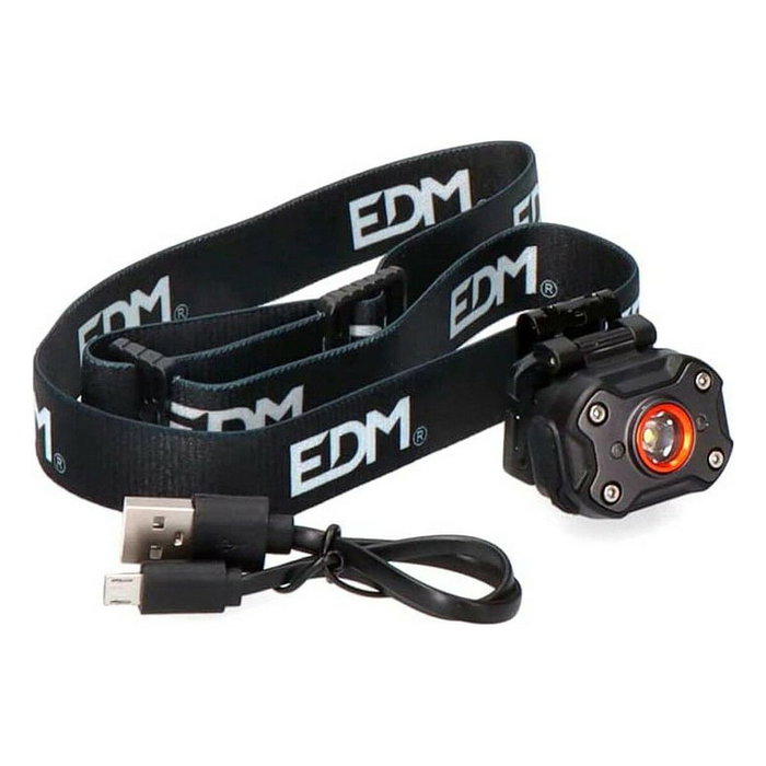 Edm Wildtrack TX1 Linterna Frontal Recargable 8W 400lm