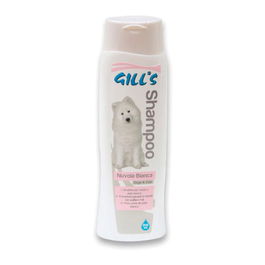 Gill'S Champú para Mascotas de Pelo Blanco - Limpieza Profunda, Acondiciona y Da Brillo - 200 ml