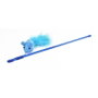 Nayeco Juguete para gatos vara con ratón y pluma 48 cm Azul