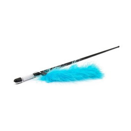 Nayeco Juguete para gatos vara con pluma de colores surtidos 48 cm