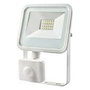 Edm Foco proyector led con sensor de presencia 20 w, 1520 lm, 6400 k, luz fría