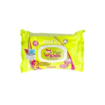 Gill´S Toallitas Húmedas XL Aroma Citronela 30x20cm, 40 Unidades