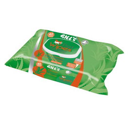 Nayeco Toallitas Húmedas con Aloe y Clorhexidina para Mascotas, Fragancia Refrescante, 40 Unidades