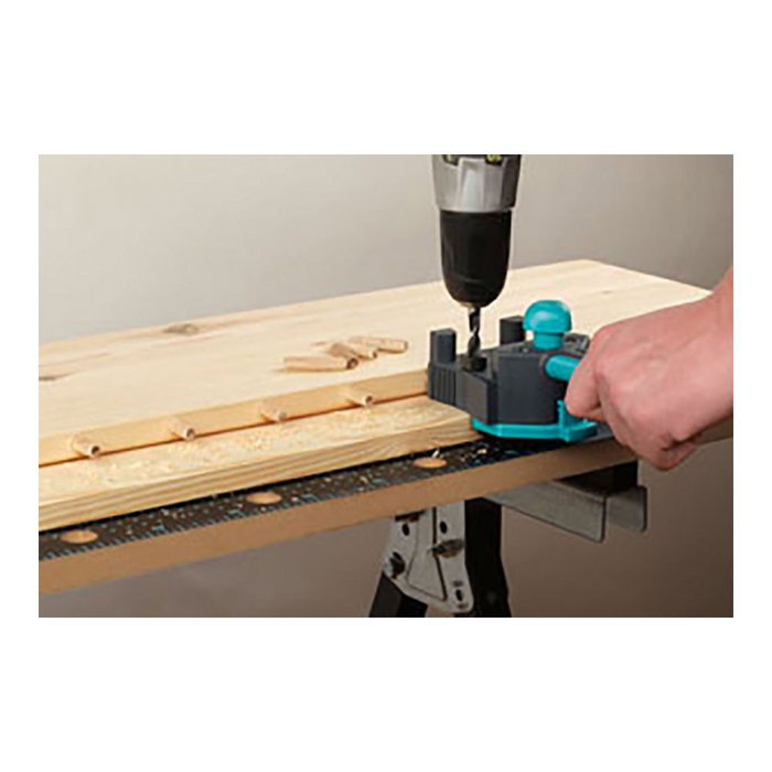 Wolfcraft Maestro de Ensamblaje Rápido Universal para Uniones Angulares, en T y de Superficies Ø6, 8, 10 mm