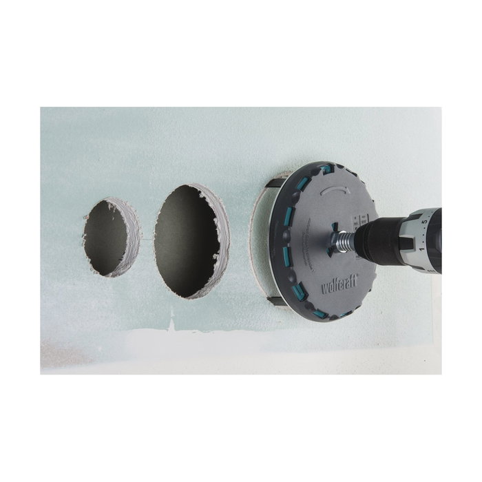 Wolfcraft Sierra de corona ajustable ø45 - 130 mm