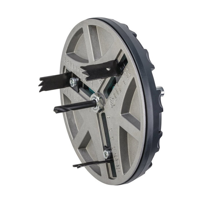 Wolfcraft Sierra de corona ajustable ø45 - 130 mm