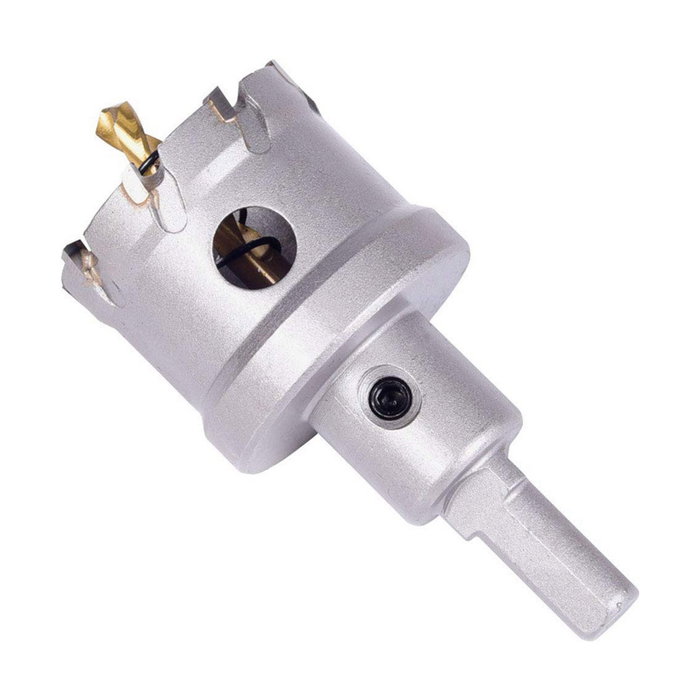 Wolfcraft Sierra de corona ajustable ø45 - 130 mm