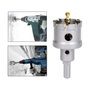 Wolfcraft Sierra de corona ajustable ø45 - 130 mm