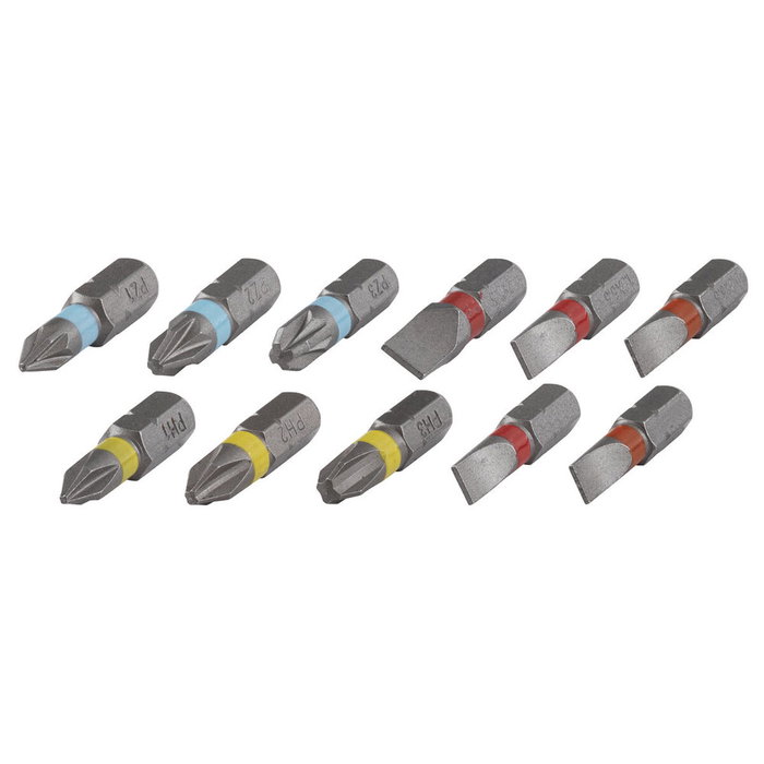 Wolfcraft Juego de puntas solid con portapuntas magnético