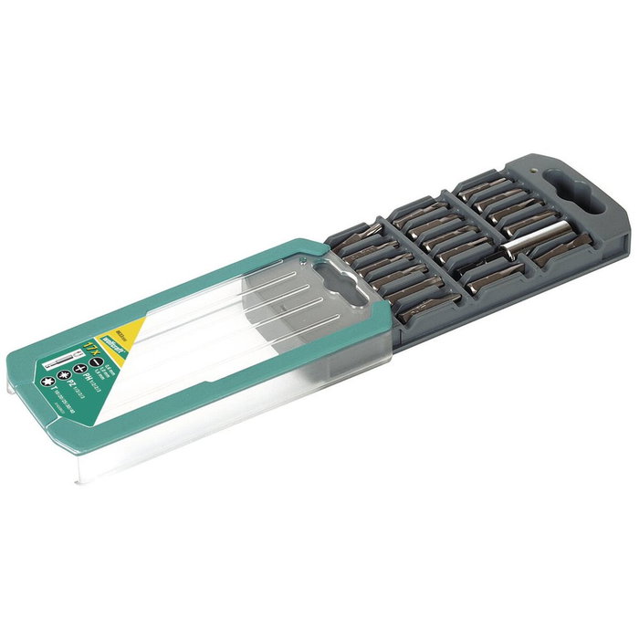 Wolfcraft Juego de puntas de 17 piezas