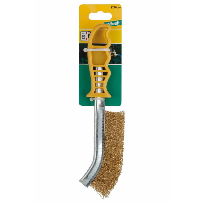 Wolfcraft Cepillo metálico de mano de latón, 265 mm Wolfcraft Cepillo metálico de mano de latón, 265 mm