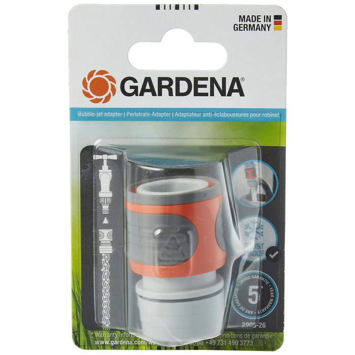 Gardena Pack de 2 Conectores Aireadores para Grifos de Rosca Gardena Pack de 2 Conectores Aireadores para Grifos de Rosca