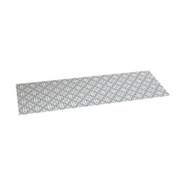 Croma Collection Alfombra vinílica Hidra topo 60 x 200 cm Topo - turquesa