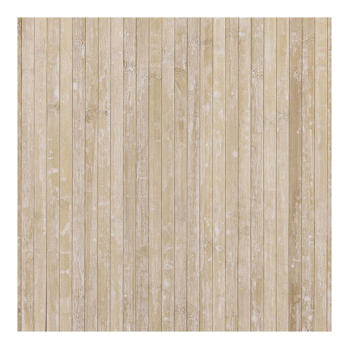 Bamboo Cool Alfombra de Bambú Yeso 120 x 180 cm Interior/Exterior Antideslizante