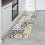 Cintacor - Stor Planet Alfombra vinílica Croma patch gris-ambar 60 x 200 cm