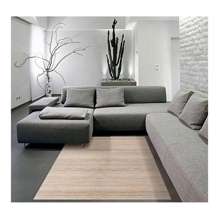 Croma Alfombra de Bambú Yeso 60 x 90 cm para Interior/Exterior Antideslizante Croma Alfombra de Bambú Yeso 60 x 90 cm para Interior/Exterior Antideslizante