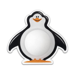 Inofix Tope de pared infantil adhesivo modelo pingüino