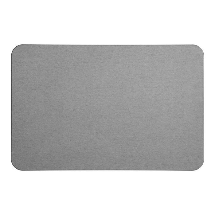 5Five Alfombra de Baño de Diatomita Ultra Absorbente, Secado Rápido, Antideslizante, Higiénica, Gris, 60x39x1 cm 5Five Alfombra de Baño de Diatomita Ultra Absorbente, Secado Rápido, Antideslizante, Higiénica, Gris, 60x39x1 cm