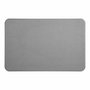 5Five Alfombra de baño de diatomita Gris 60 x 39 x 1 cm
