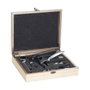 Secret Of Gourmet Estuche de madera sommelier 9 piezas