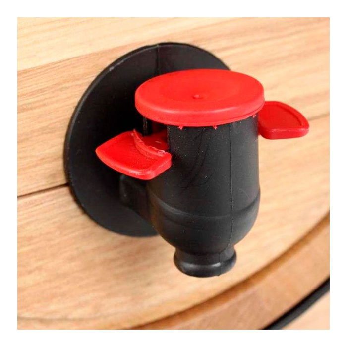 5Five Dispensador de vino en barril de madera 5,5 l