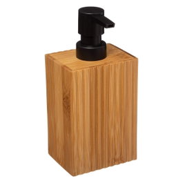 5Five Dispensador de jabón de baño bambú colección Terre