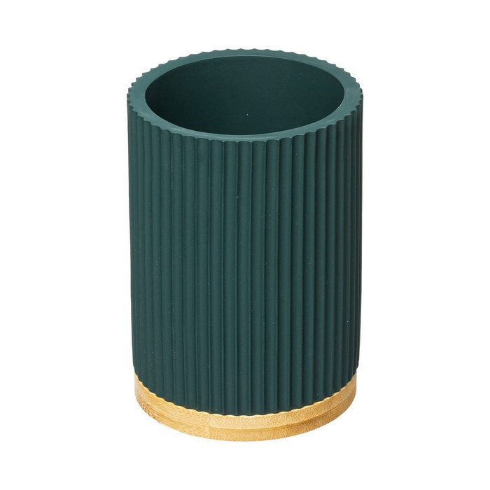 5Five Escobilla de Baño Verde Petrol Colección Colors