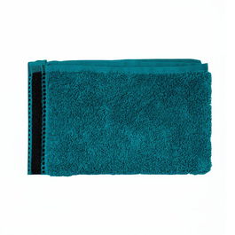 Atmosphera Toalla de Baño Joia - Algodón 100%, 550 g/m2, Verde Petrol, 30 cm x 50 cm