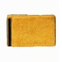 Atmosphera Toalla de Baño Joia 550 g/m² 100% Algodón, Color Mostaza, 30 x 50 cm