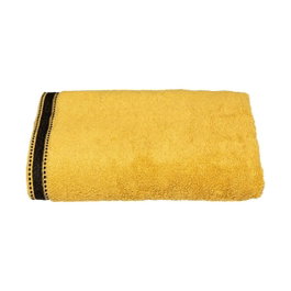 Atmosphera Toalla de baño Joia color mostaza 70 x 130 cm