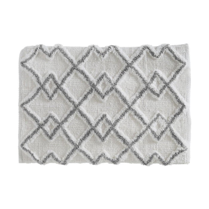 5Five Alfombra de baño étnica gris 50 x 75 cm 5Five Alfombra de baño étnica gris 50 x 75 cm
