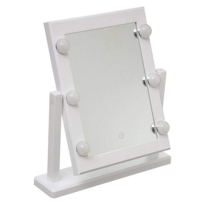 5Five Espejo LED Colección Hollywood 37 x 9 x 40,5 cm Blanco