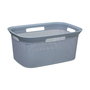 5Five Cesto para Ropa Gris 45L 59x41x27.5cm Polipropileno
