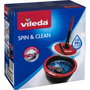 Vileda Spin & Clean Sistema de Fregado Giratorio con Rodillo