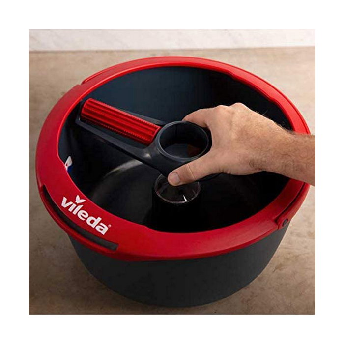 Vileda Spin & Clean Sistema de Fregado Giratorio con Rodillo