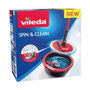 Vileda Spin & Clean Sistema de Fregado Giratorio con Rodillo