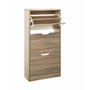 5Five Zapatero de madera color natural 115 x 60 x 24 cm