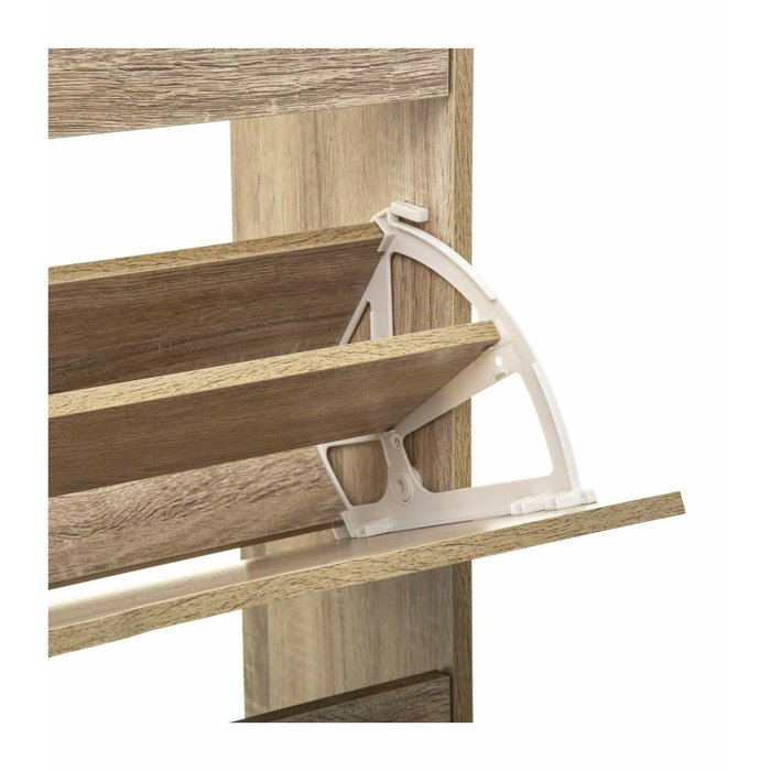 5Five Zapatero de madera color natural 115 x 60 x 24 cm