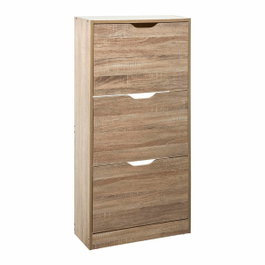5Five Zapatero de madera color natural 115 x 60 x 24 cm
