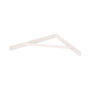 Amig Escuadra de acero blanco 30 x 22,5 cm