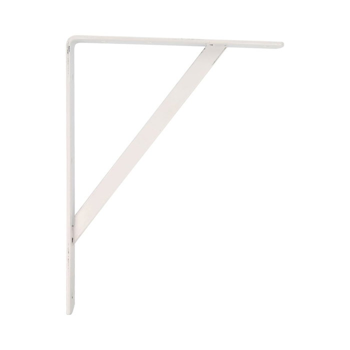 Amig Escuadra de acero blanco 30 x 22,5 cm