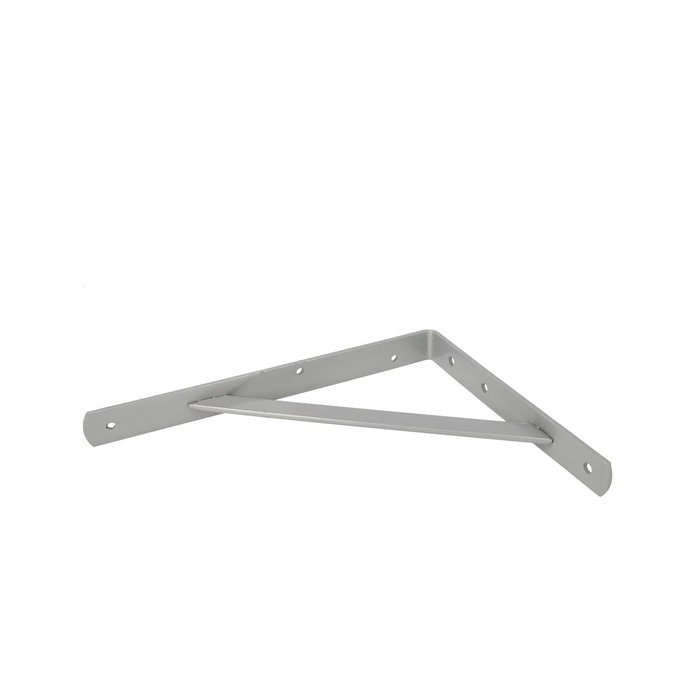 Amig Escuadra de Acero Gris Metal 25 x 20 cm