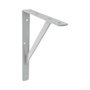 Amig Escuadra de Acero Gris Metal 25 x 20 cm