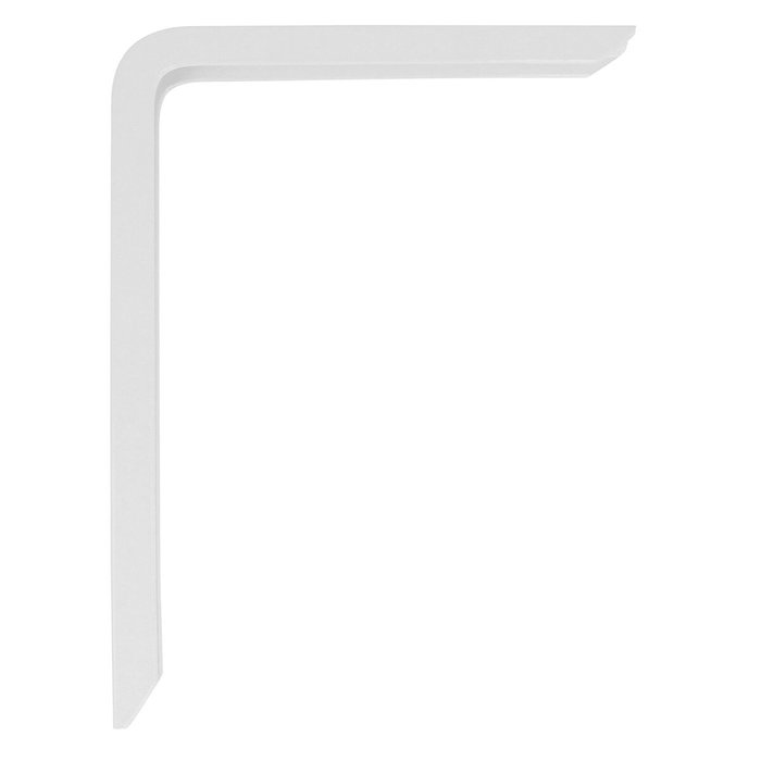 Amig Escuadra de aluminio blanco 4plus 35 x 20 cm