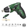 Koma Tools Kit de atornillador recargable 3,6 V con 53 accesorios