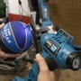 Koma Tools Compresor de Aire 20V Portátil Li-ion 11 Bar / 160 PSI para Neumáticos, Colchones y Balones, con Luz LED y Manguera, Sin Batería ni Cargador
