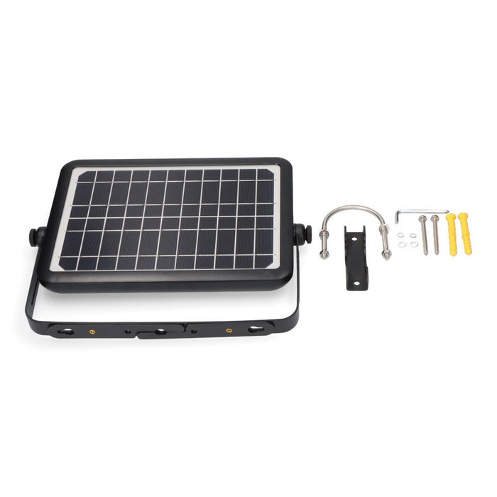 Edm Aplique Solar LED Multifuncional 10W Negro Edm Aplique Solar LED Multifuncional 10W Negro