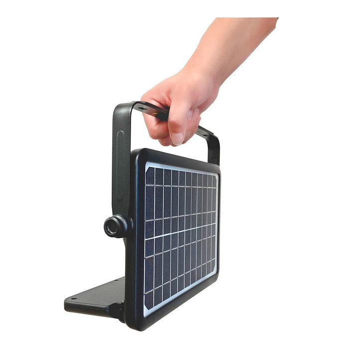 Edm Aplique Solar LED Multifuncional 10W Negro Edm Aplique Solar LED Multifuncional 10W Negro